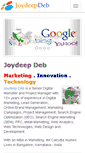 Mobile Screenshot of joydeepdeb.com